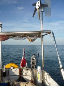 Underway, under power...