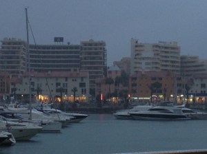 Vilamoura in the rain...