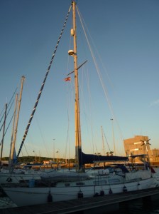 Finally on our berth at Barbate!